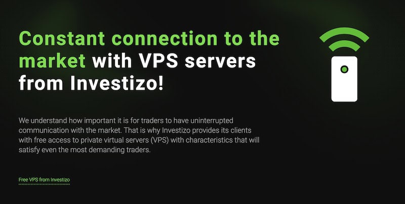 Investizo Offers Free VPS with Rewards for Traders – Up to $18 Monthly Value